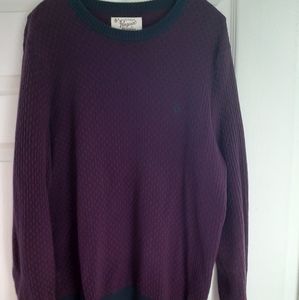 Large Mens Penguin By Munsingwear Blue & Purple